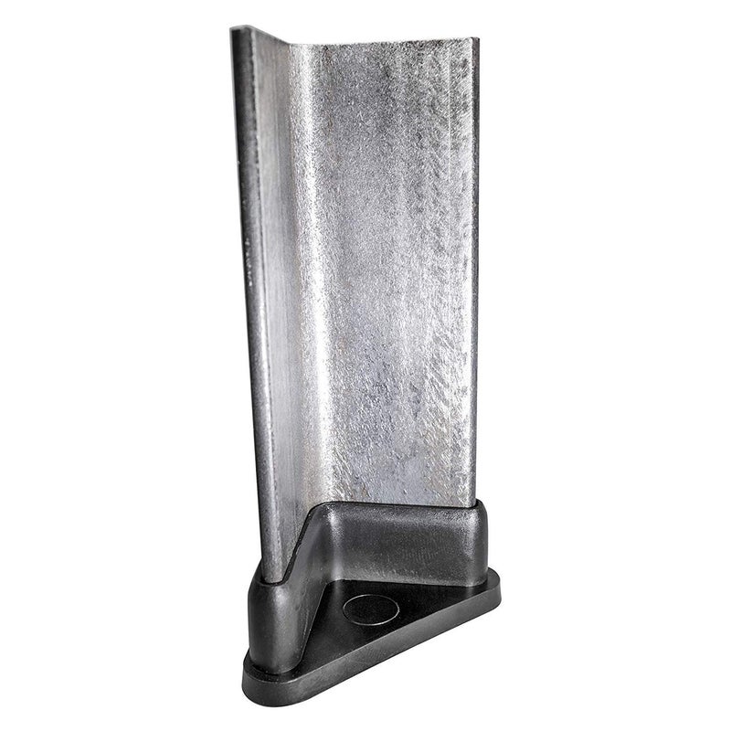 Prescott Plastics 1.5" Inch Angle Ironed Plug Insert (50 Pack), L Shaped End Cap for Metal Tubing, Fence, Glide Insert for Pipe Post and Furniture - Image 5